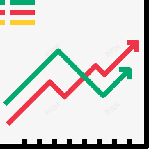 图表业务287线颜色图标svg_新图网 https://ixintu.com 业务 图表 颜色