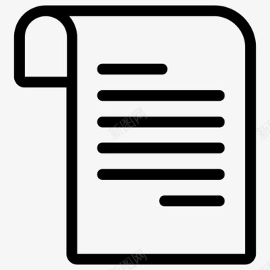折叠纸商业文件页面图标图标