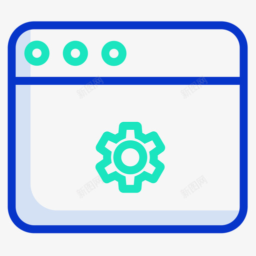 网页windows应用程序4轮廓颜色图标svg_新图网 https://ixintu.com windows 应用程序 网页 轮廓 颜色