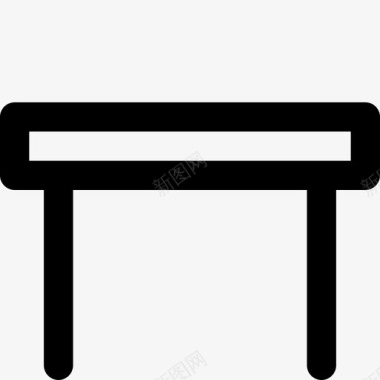 桌子柜台装饰图标图标