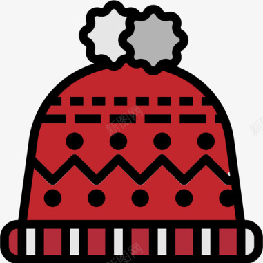 冬季线性帽72图标图标