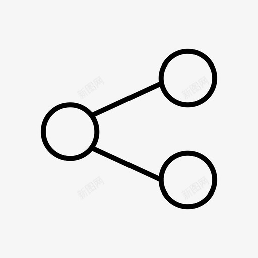 媒体共享社交图标svg_新图网 https://ixintu.com ui 元素 共享 基本 媒体 常规 社交