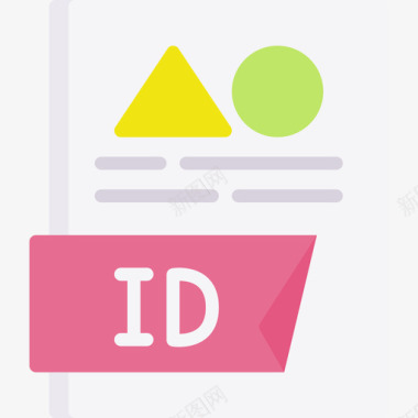 ID编辑5平面图标图标