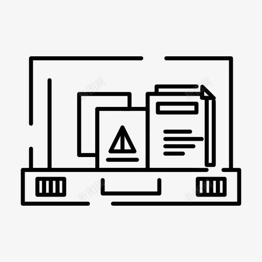 演示文稿包公文包图标svg_新图网 https://ixintu.com collection feb v4 web 公文包 文稿 演示 界面 纸张