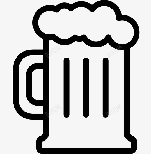 啤酒圣帕特里克第六天直系图标svg_新图网 https://ixintu.com 啤酒 帕特 帕特里 直系 第六 里克