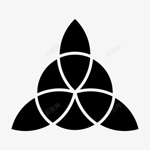 凯尔特人花爱尔兰图标svg_新图网 https://ixintu.com 凯尔特 字形 爱尔兰 独立日