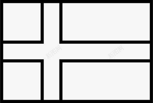 丹麦国旗国家世界图标svg_新图网 https://ixintu.com dnk 世界 丹麦 国家 国旗 简体 轮廓