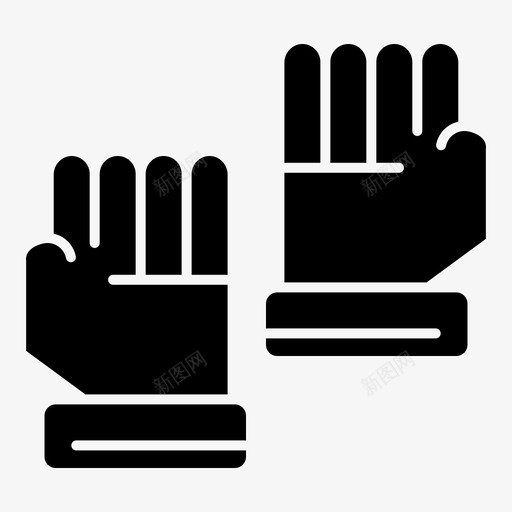 手套守门员运动图标svg_新图网 https://ixintu.com 健身 娱乐 守门员 手套 设备 运动 雕文
