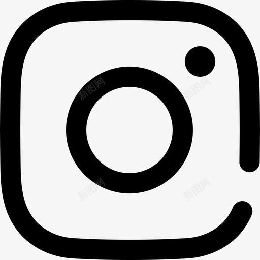 Instagram社交媒体92概述图标svg_新图网 https://ixintu.com Instagram 媒体 概述 社交