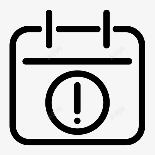 时间表通知时钟日期图标svg_新图网 https://ixintu.com 日期 时钟 时间 时间表 通知