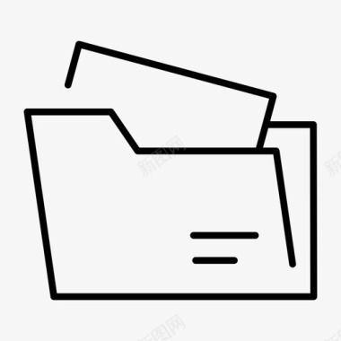 文件夹目录夹持器图标图标