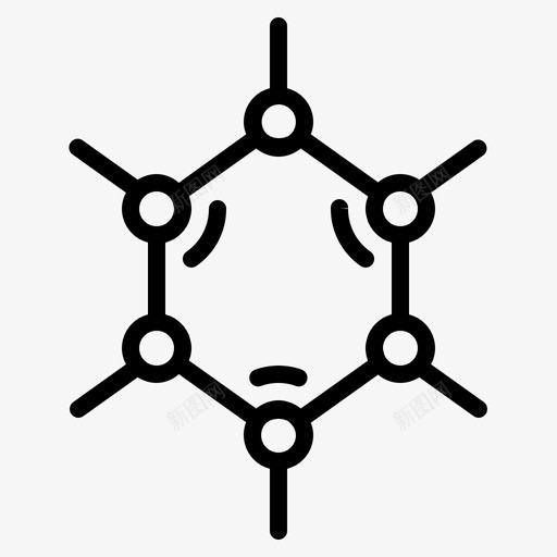 分子化学家科学图标svg_新图网 https://ixintu.com 分子 化学家 科学 路线