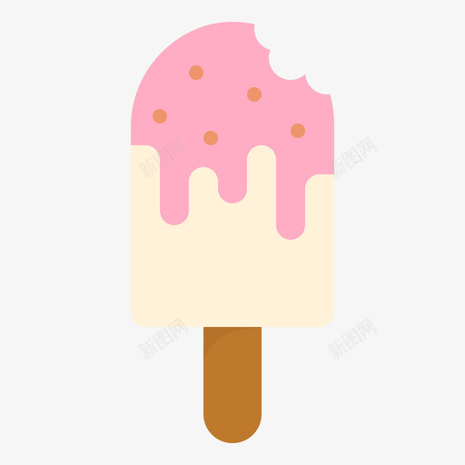 冰淇淋夏季48无糖图标svg_新图网 https://ixintu.com 冰淇淋 夏季 无糖