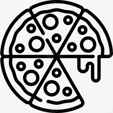 披萨68派对直系图标图标