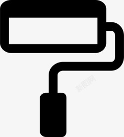 绘画水桶绘画画笔水桶图标高清图片