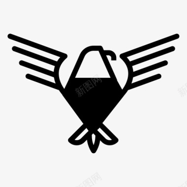 美国鹰美国军队图标图标