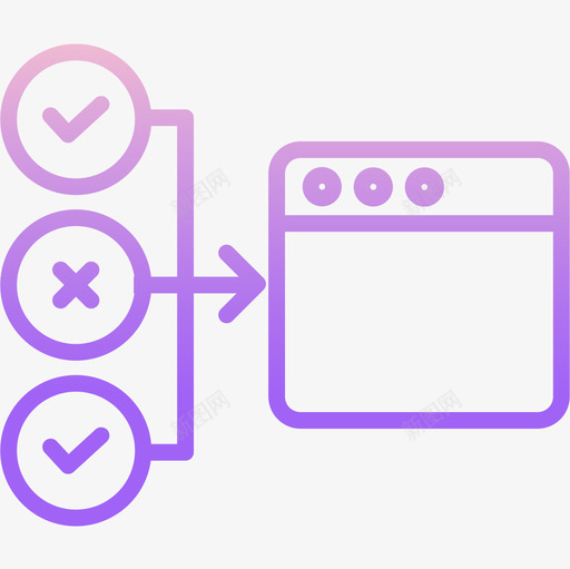 浏览器windows应用程序6轮廓渐变图标svg_新图网 https://ixintu.com windows应用程序6 浏览器 轮廓渐变