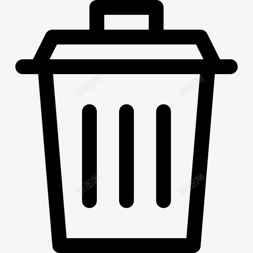 垃圾智能城市12线性图标svg_新图网 https://ixintu.com 垃圾 智能城市12 线性