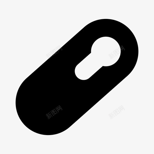 钥匙钥匙孔保护图标svg_新图网 https://ixintu.com 保护 图标 安全 工具 标志 第一 解锁 酒店 钥匙 钥匙孔 餐厅