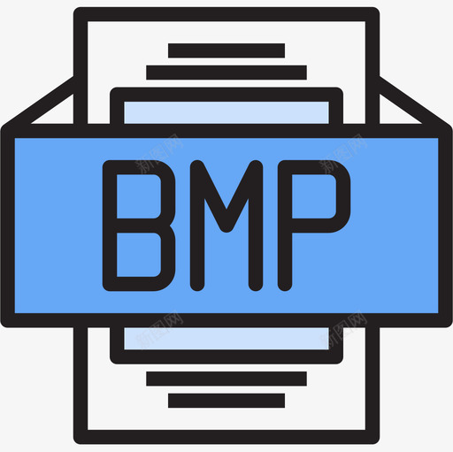 Bmp文件类型2线性颜色图标svg_新图网 https://ixintu.com Bmp 文件类型2 线性颜色