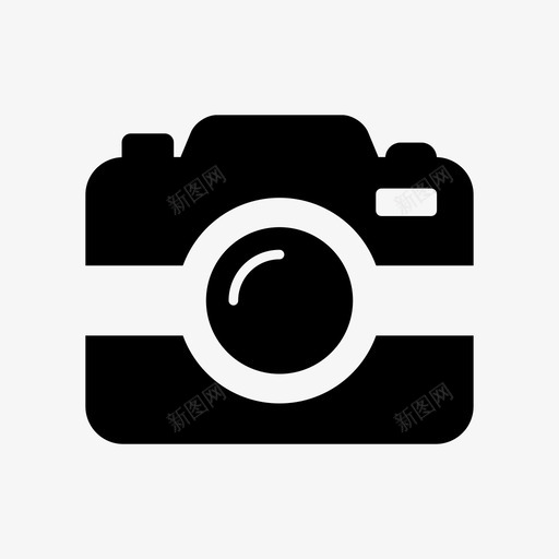 照相机电子产品照片图标svg_新图网 https://ixintu.com 图片 摄影 照片 照相机 电子产品