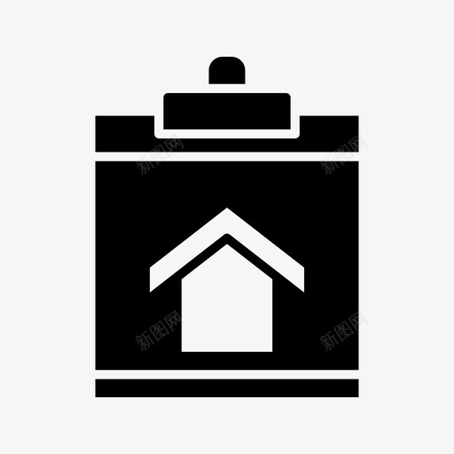 家居建筑蓝图图标svg_新图网 https://ixintu.com 家居设计 建筑 房地产 蓝图