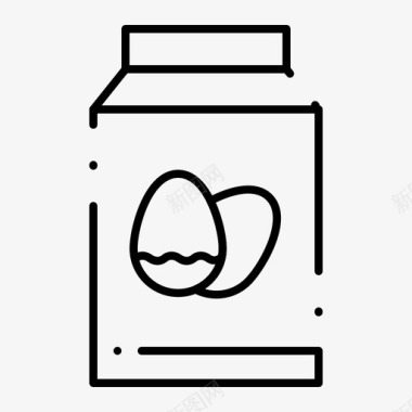 鸡蛋瓶子复活节图标图标