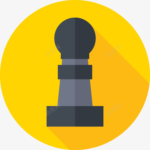 国际象棋棋子营销82扁平图标svg_新图网 https://ixintu.com 国际象棋 扁平 棋子 营销 西洋棋