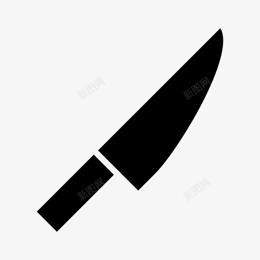 刀厨师刀具图标svg_新图网 https://ixintu.com 刀 刀具 厨师 厨房 野营雕文