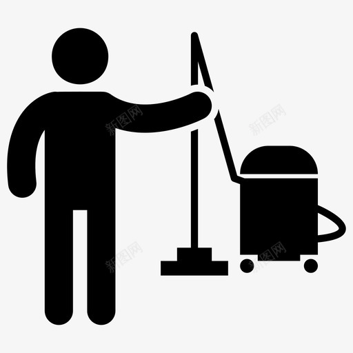 吸尘器地毯清扫器象形图包图标svg_新图网 https://ixintu.com 吸尘器 地毯 形图 清扫 象形