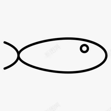 鱼吃饭图标图标