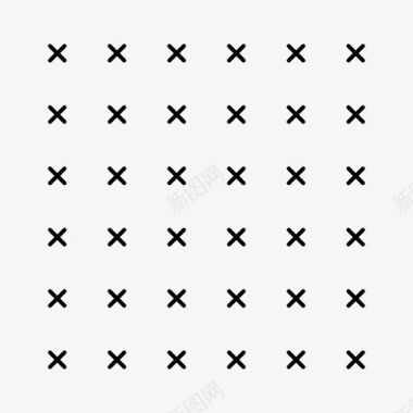 图案十字正方形图标图标