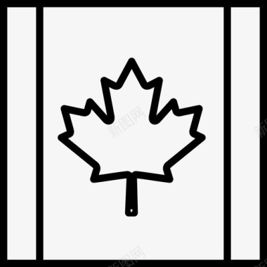 加拿大国旗国家世界图标图标