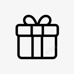 礼品icon礼品盒礼盒庆典图标高清图片