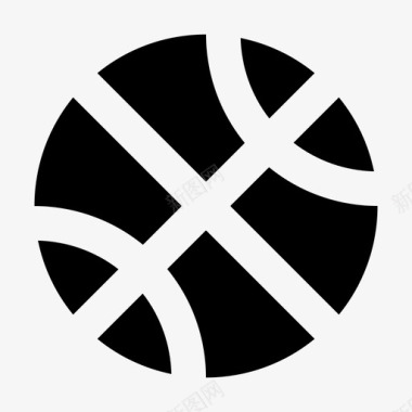 篮球器材打球图标图标