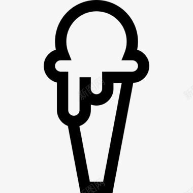 冰淇淋一般30直链图标图标