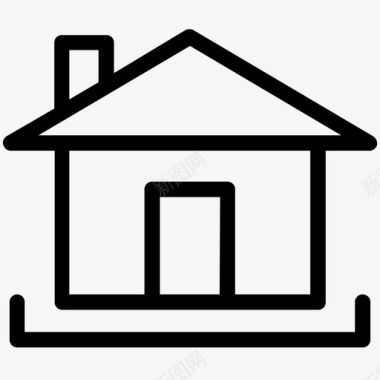 房子建筑师家图标图标