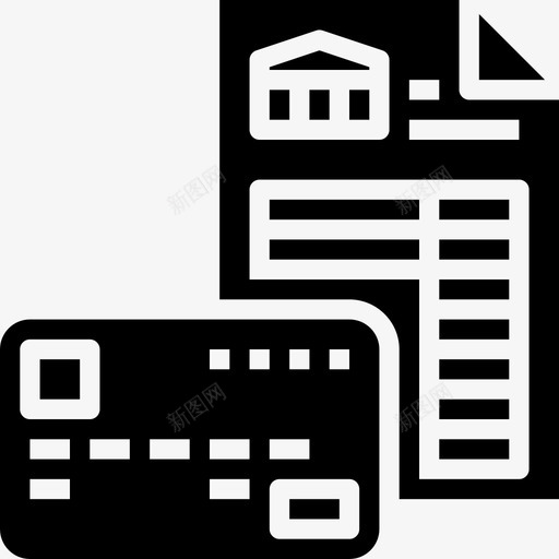 文件银行34填写图标svg_新图网 https://ixintu.com 填写 文件 银行