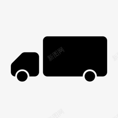 卡车运送运输图标图标