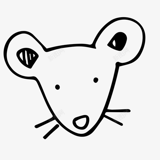 隐藏你的奶酪老鼠宠物老鼠图标svg_新图网 https://ixintu.com 你的 动物 啮齿 奶酪 宠物 涂鸦 老鼠 隐藏