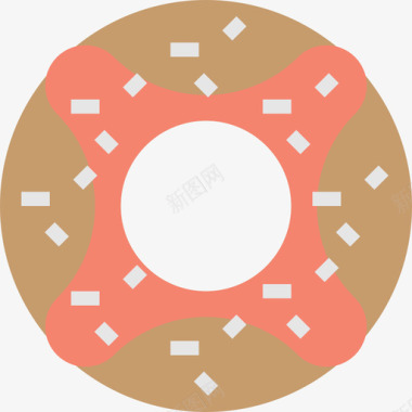 百吉饼食品126平的图标图标