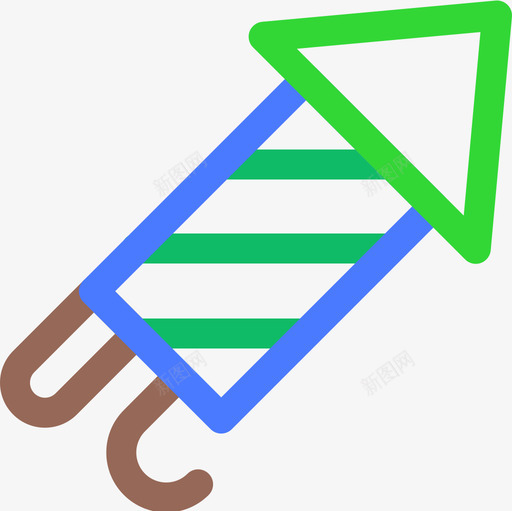 焰火巴西狂欢节9线型颜色图标svg_新图网 https://ixintu.com 巴西 焰火 狂欢节 线型 颜色