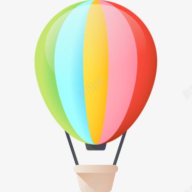 气球32号彩色图标图标