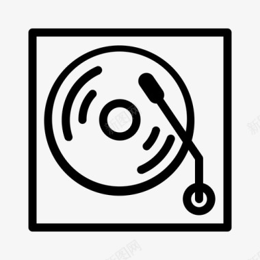 dj音乐播放器声音图标图标