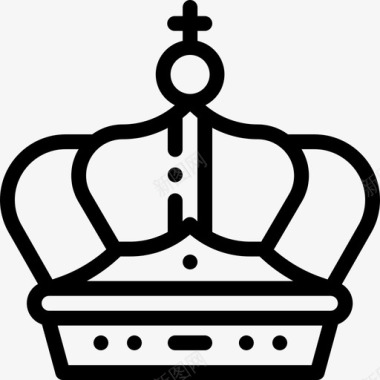皇冠荷兰5直线型图标图标