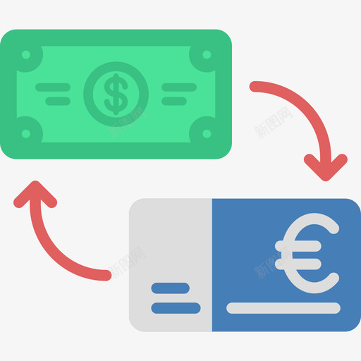 兑换钱47平的图标svg_新图网 https://ixintu.com 兑换 平的