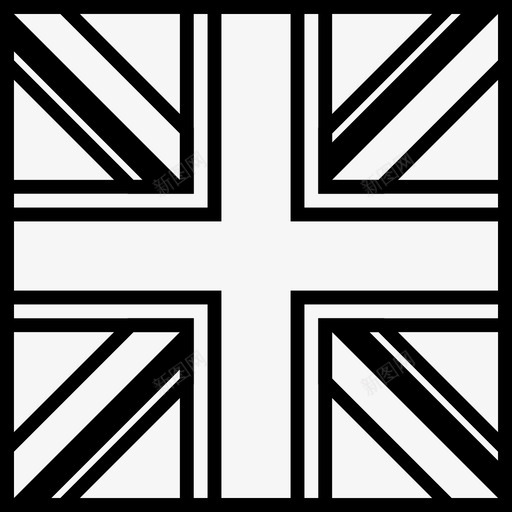 英国国旗gbr国家图标svg_新图网 https://ixintu.com gbr 世界 国家 简体方形世界国旗 英国 英国国旗