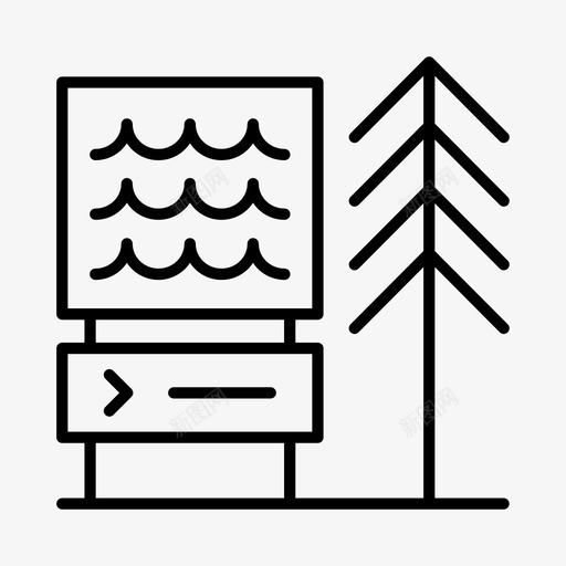 水道地理地质学图标svg_新图网 https://ixintu.com 地理 地质学 水道 河流 社会科学