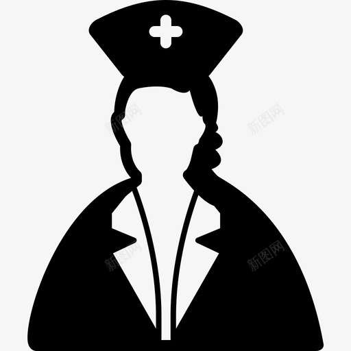 护士医生女士图标svg_新图网 https://ixintu.com 医生 士兵 女士 姐姐 护士