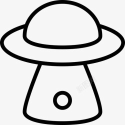 物品消失不明飞行物绑架外星人图标高清图片